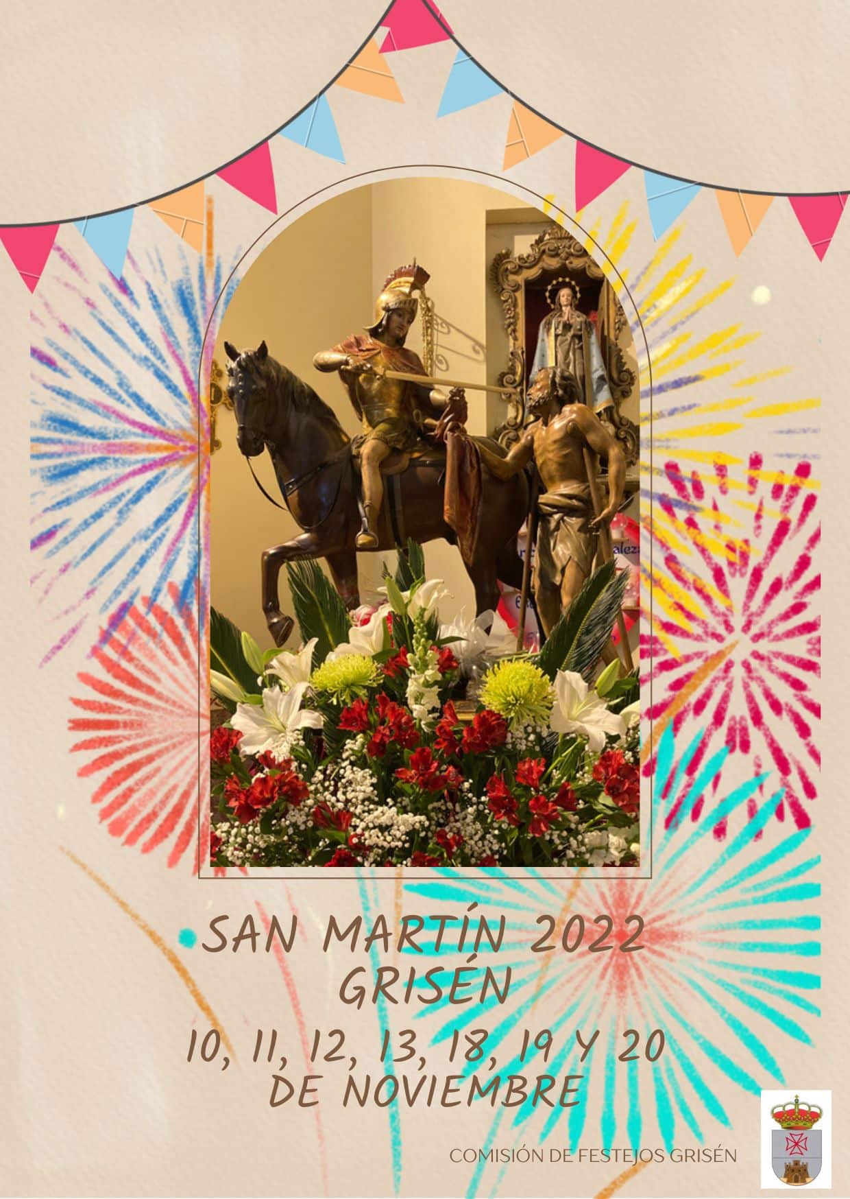 Fiestas en honor a San Martín 2022 Grisén